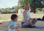 Family yoga session. Tessa Spring: working with you to keep moving through life shifts
